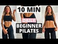 10MIN everyday full body hourglass pilates workout // no equipment // beginner friendly
