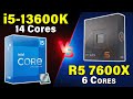 Which $300 CPU Should You Buy? — i5-13600K vs Ryzen 5 7600X — 14 Cores vs 6 Cores