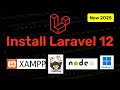 How to Install Laravel 12 on Windows 11 | Step-by-Step Laravel Installation Guide