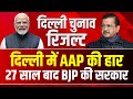 🔴 Delhi Election Result 2025 LIVE :  दिल्ली में AAP की हार..27 साल बाद BJP की सरकार