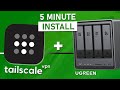 EASY UGREEN NAS Tailscale Installation Guide (Full Encryption in 5 Minutes)