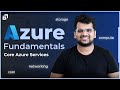 Microsoft Azure Fundamentals AZ900| Azure Core Services | Compute | Storage | Network | Cost @SCALER