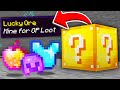 Minecraft, But Every Ore is Lucky...