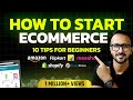 How to Start Your Ecommerce Business: 10 Proven Tips for Amazon, Flipkart, Meesho \u0026 WordPress