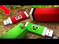 JJ and Mikey Found Secret USB Drive in Minecraft (Maizen)