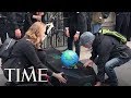 Extinction Rebellion Climate Activists Block Roads, Stage Protests Worldwide | TIME