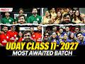 UDAY 2027 - India's Most Powerful Batch for Class 11th Students 💥