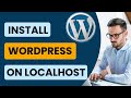 How to Install WordPress on localhost in XAMPP on Windows 10/11 - WordPress Tutorial for Beginners
