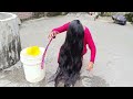 hair washing by other | Saraswati Das