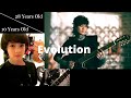 Evolution of Tim Henson (10 - 28 years old)