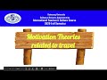 Motivation theories related to travel