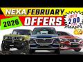 Maruti NEXA CARS Discount Offers February 2026 | Feb 2026 Offers on Baleno,Fromx, Grand Vitara