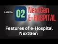 Features of e-hospital
