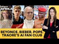 Burkina Faso’s Ibrahim Traore Gets AI Praise From Beyoncé, Pope  | Firstpost Africa | N18G