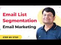 How to do Email List Segmentation | Email Marketing
