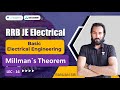 L16  Millman's Theorem | RRB JE Electrical | BEE | Ranjan Sir #rrb_je_preparation #rrbjerecruitment