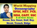 UPSC  All Information about Oceans महासागरों की सम्पूर्ण जानकारी GS GYAN HUB