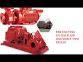 Fire pump types and design calculation