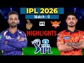 IPL 2026 Match-06 | Kolkata vs Hyderabad Playing 11 | KKR vs SRH Playing 11 2026 | SRH vs KKR 2026