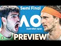 Alcaraz vs Zverev | Australian Open 2026 | Semi Final Preview \u0026 Prediction