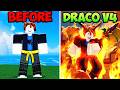 I Awakened DRAGON RACE V4 and Became OVERPOWERED in Blox Fruits!
