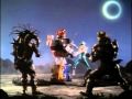 Mighty Morphin Power Rangers Green Ranger vs Dino Megazord