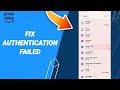 How To Fix Authentication Failed On Amazon Prime Video App 2023