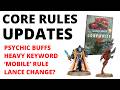 Psychic Buff and Core Rule Updates + Teasers! Warhammer 40K 11th Edition Preview