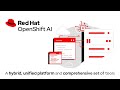 Red Hat OpenShift AI overview