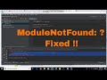 ModuleNotFoundError: No module named 'selenium'  Python Pycharm | how to fix module not found error