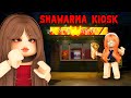 Playing SCARY SHAWARMA KIOSK with my SISTER...WE WERE SCARED (Roblox)