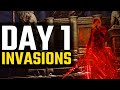 DAY ONE INVASIONS IN LAND OF SHADOW | Elden Ring PvP