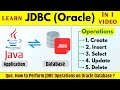 JDBC Connection in Java with Oracle in Eclipse IDE | Learn Coding