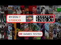 Ryzen 7 5700X3D + RX 5700 XT - Test in 30 Games