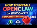 OpenClaw Setup on Windows 11 | Full Installation Guide (2026)