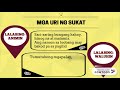 Uri ng Tula