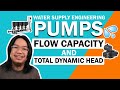PUMPS - Flow Capacity \u0026 Total Dynamic Head - Water Supply Engineering