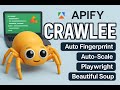 Crawlee (Apify) Tutorial — Playwright Scraping, Auto-Fingerprinting \u0026 Autoscale