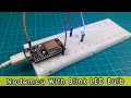 Nodemcu with blink LED bulb | NODEMCU LED BLINK tutorial [ESP8266]