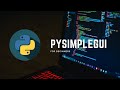 Create simple Gui App in Python || PySimpleGui #2