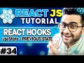 ReactJS Tutorial - 34 -  React Hooks - useState with Previous State🔥
