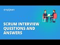 Top Scrum Interview Questions And Answers | Scrum Master Interview Questions | Simplilearn