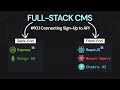 Full-Stack CMS #10.1 Connecting Sign-Up To API - React.js/Express.js + Typescript and Chakra UI