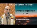Srimad Bhagavatam 2.2.28 by HG Rukmini Krishna Prabhu