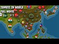 Zombie invasion in the world / Full Movie / #1 / Countryballs