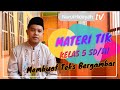 Materi TIK Kelas 5 SDMI (Membuat Teks Bergambar)