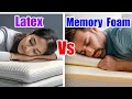 Latex Vs Memory Foam Mattress (Which One Is Better?) Back Pain, Cheap and Best Mattress in India