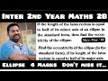 Inter 2nd Year Maths 2B||Ellipse@maths naresh eclass