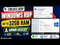 How to Get Free RDP | Up to 32GB RAM | Full Setup Guide 2026 ✅