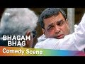 सच सच बता तू गांधी के बारे मैं क्या जानता है ??? Bhagam Bhag - Paresh Rawal - Superhit Comedy Scene